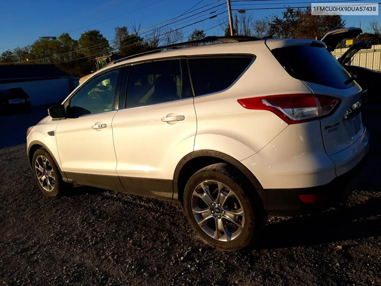 2013 Ford Escape Sel VIN: 1FMCU0HX9DUA57438 Lot: 75020234