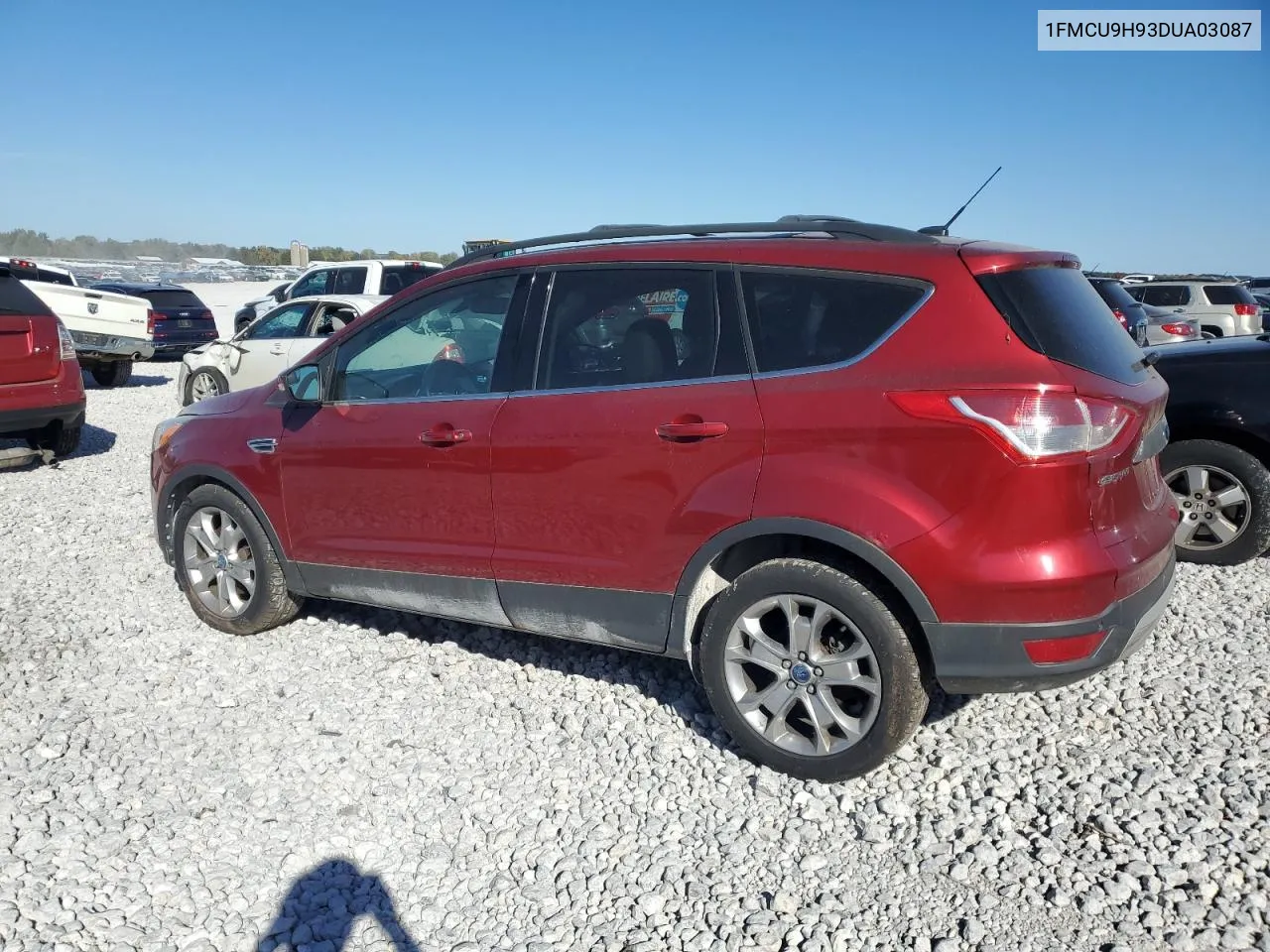 2013 Ford Escape Sel VIN: 1FMCU9H93DUA03087 Lot: 75243374