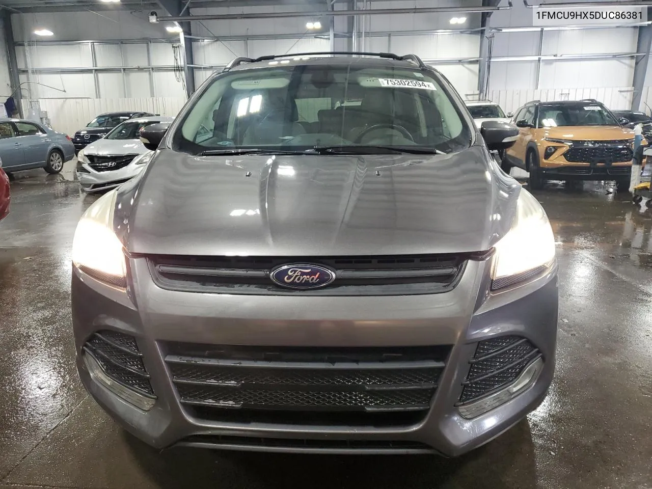 2013 Ford Escape Sel VIN: 1FMCU9HX5DUC86381 Lot: 75302594