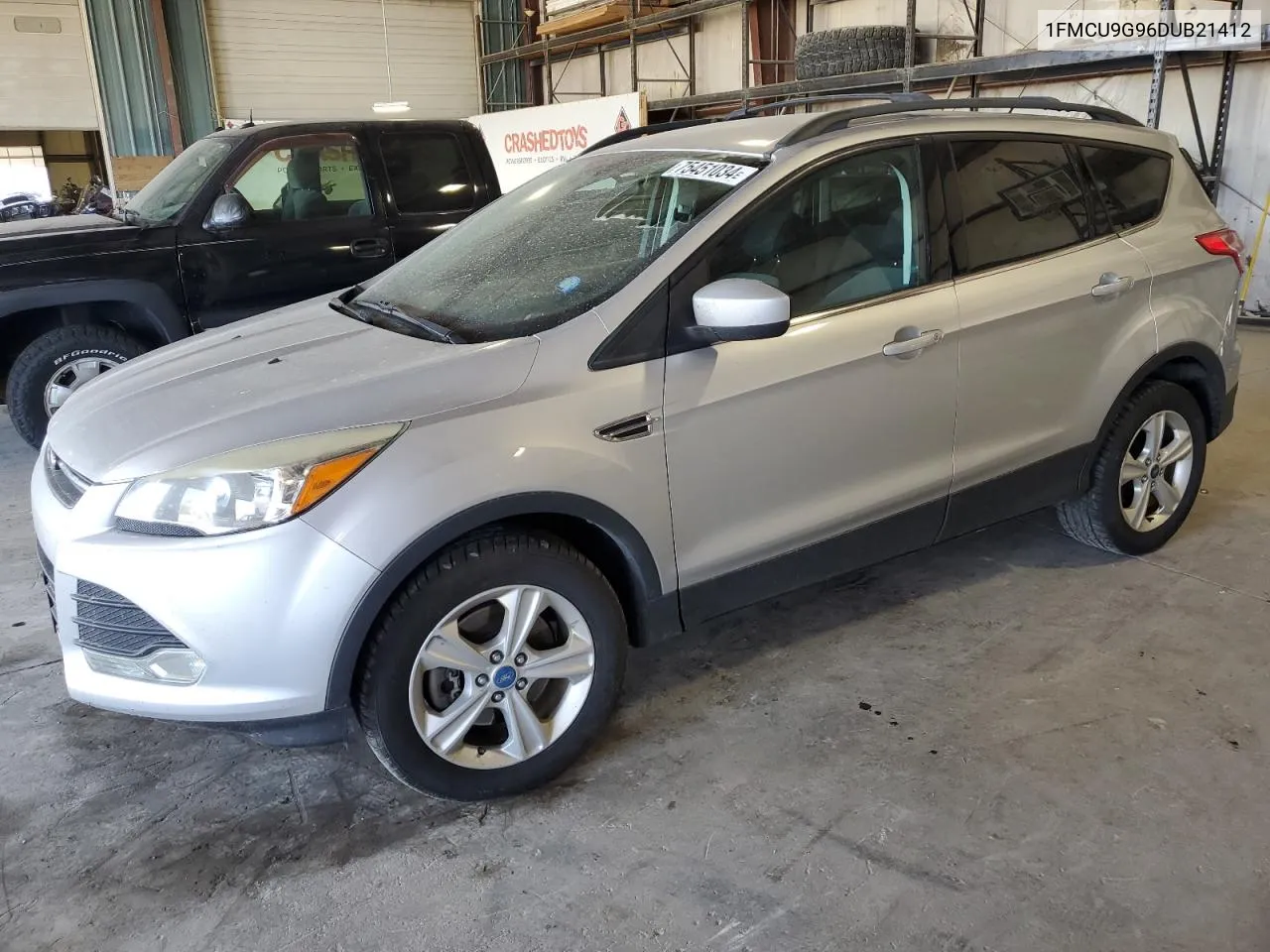 2013 Ford Escape Se VIN: 1FMCU9G96DUB21412 Lot: 75451034