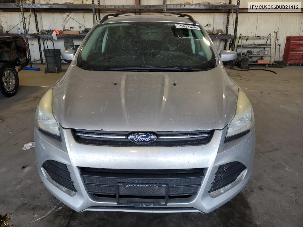 2013 Ford Escape Se VIN: 1FMCU9G96DUB21412 Lot: 75451034