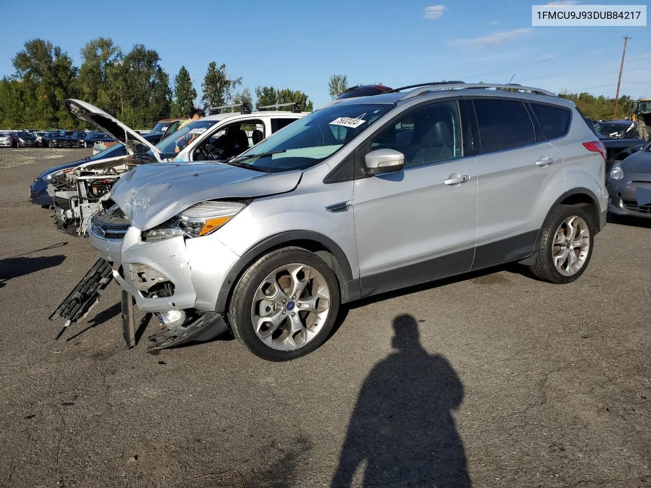 2013 Ford Escape Titanium VIN: 1FMCU9J93DUB84217 Lot: 75632404