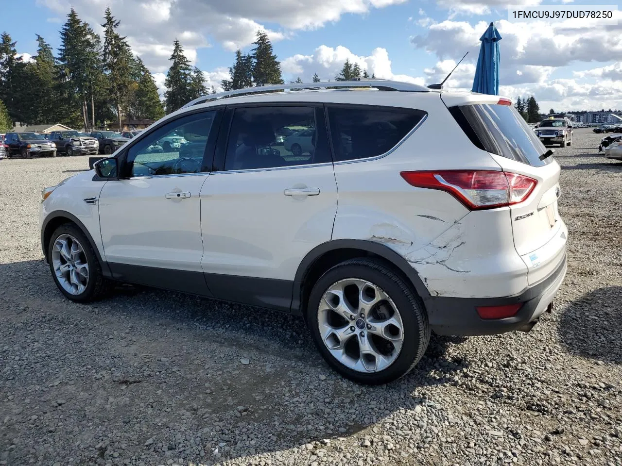 2013 Ford Escape Titanium VIN: 1FMCU9J97DUD78250 Lot: 75638864