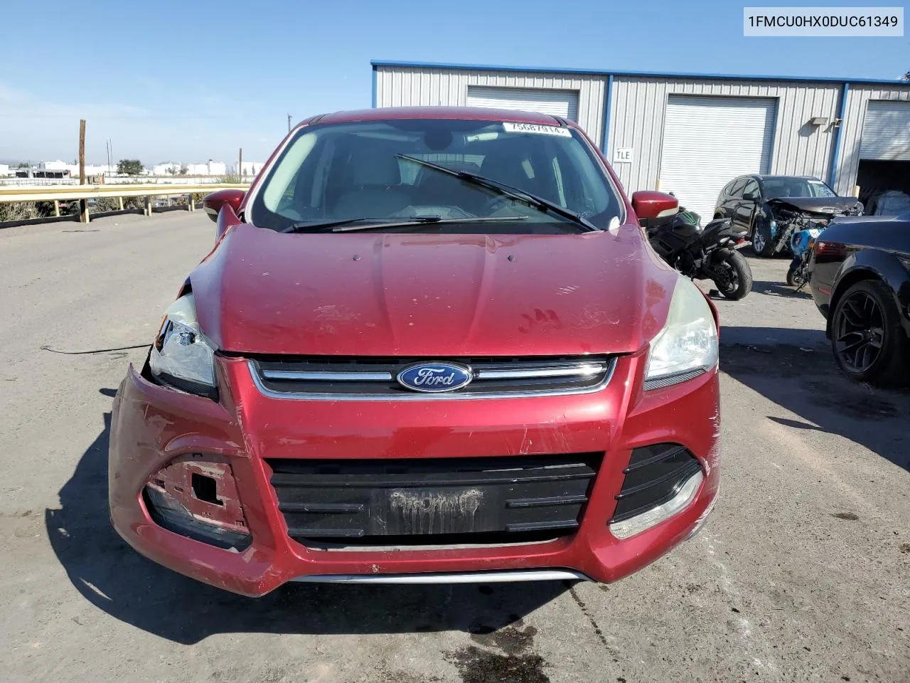 2013 Ford Escape Sel VIN: 1FMCU0HX0DUC61349 Lot: 75687914