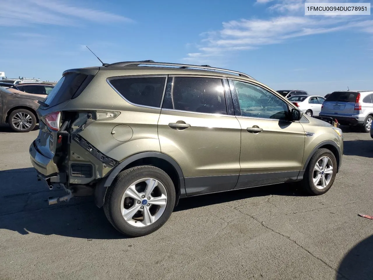 2013 Ford Escape Se VIN: 1FMCU0G94DUC78951 Lot: 75731734