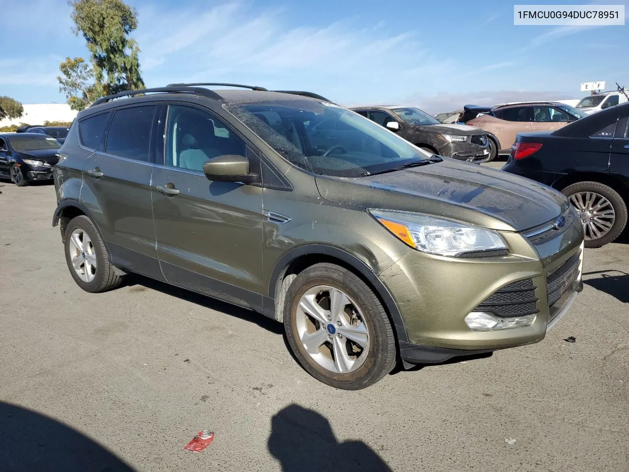 2013 Ford Escape Se VIN: 1FMCU0G94DUC78951 Lot: 75731734