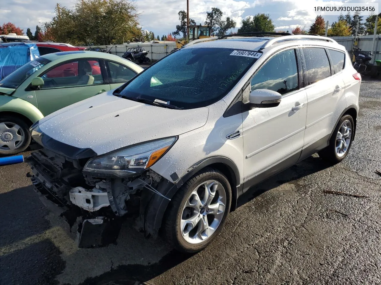 2013 Ford Escape Titanium VIN: 1FMCU9J93DUC35456 Lot: 75907644