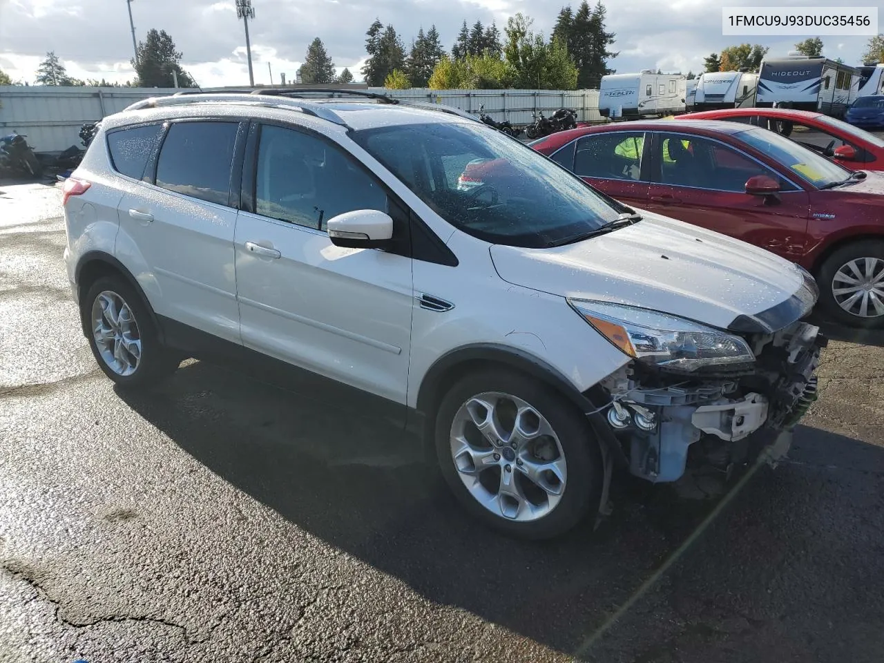 2013 Ford Escape Titanium VIN: 1FMCU9J93DUC35456 Lot: 75907644