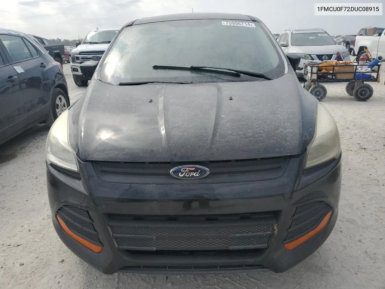 2013 Ford Escape S VIN: 1FMCU0F72DUC08915 Lot: 75996714