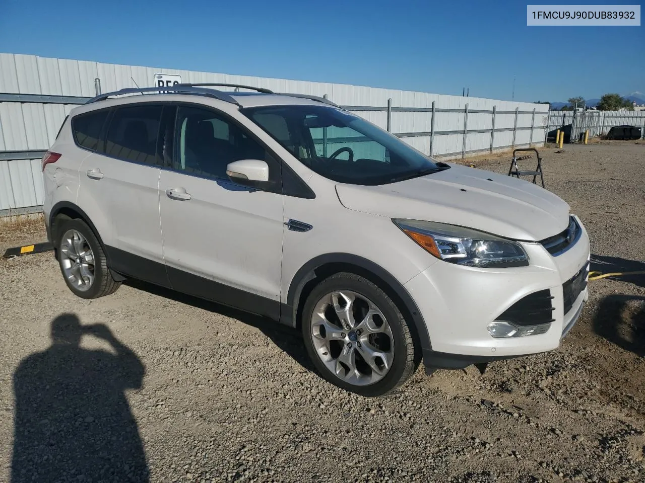 2013 Ford Escape Titanium VIN: 1FMCU9J90DUB83932 Lot: 76046824