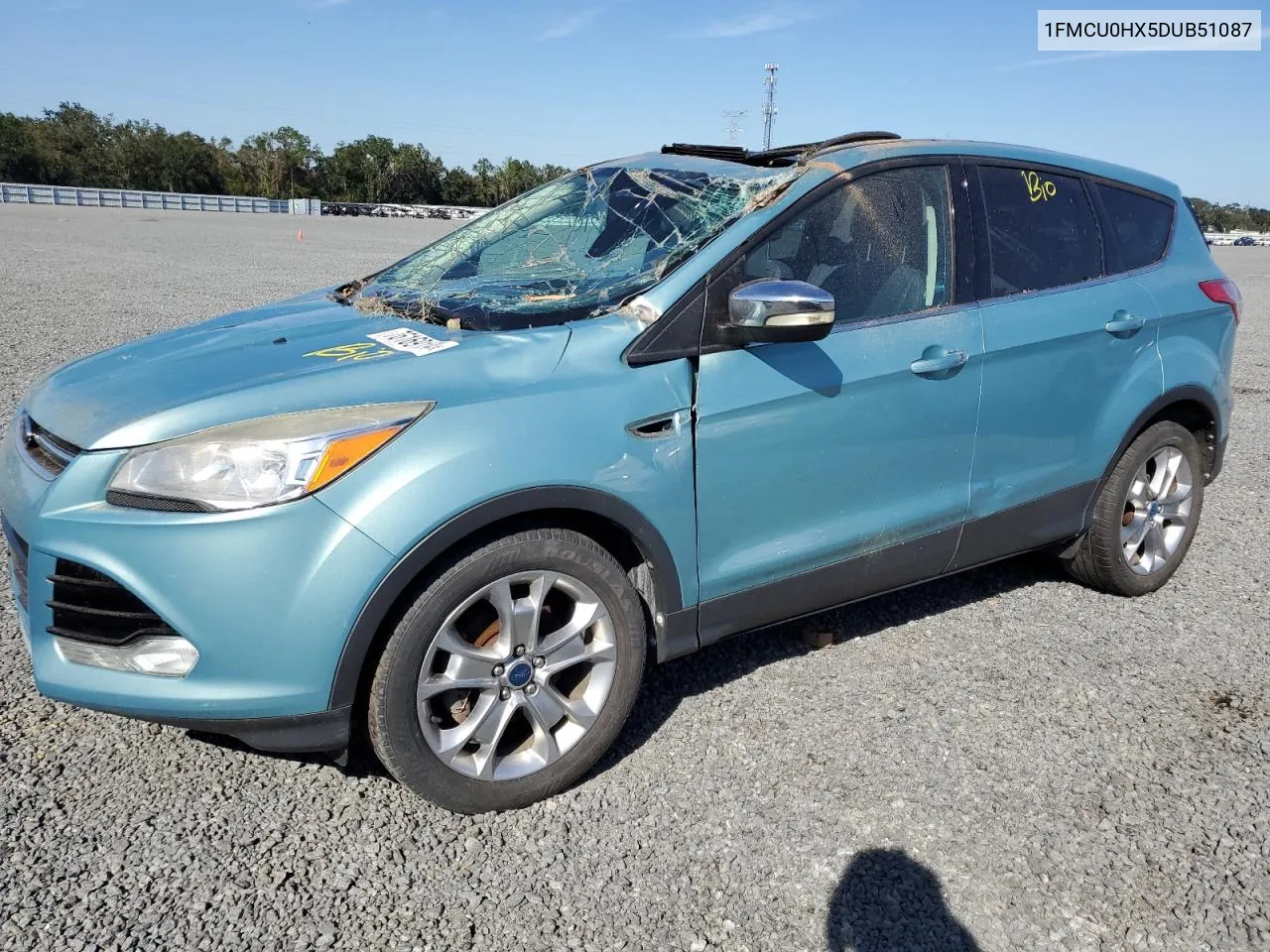 2013 Ford Escape Sel VIN: 1FMCU0HX5DUB51087 Lot: 76169154