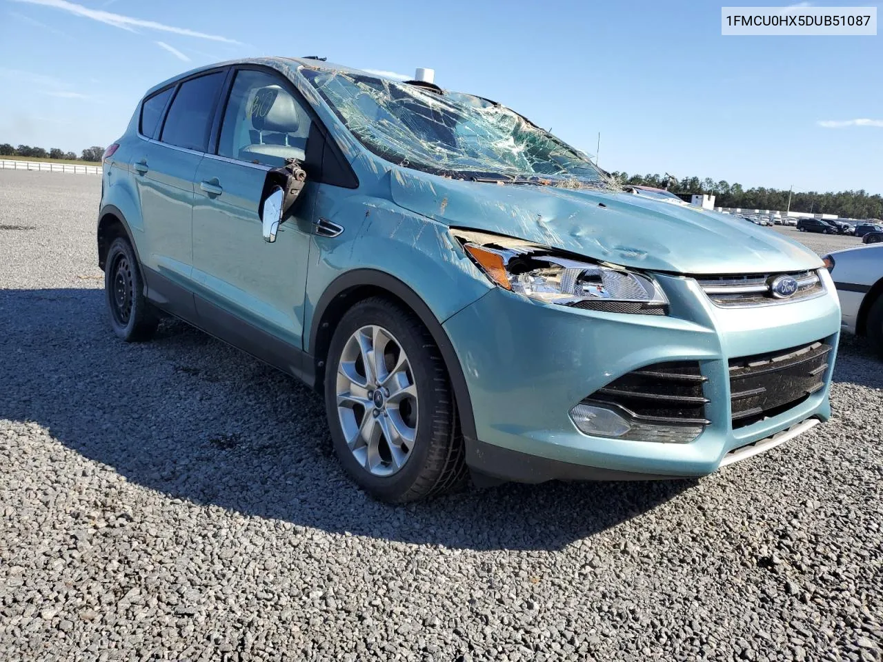 2013 Ford Escape Sel VIN: 1FMCU0HX5DUB51087 Lot: 76169154