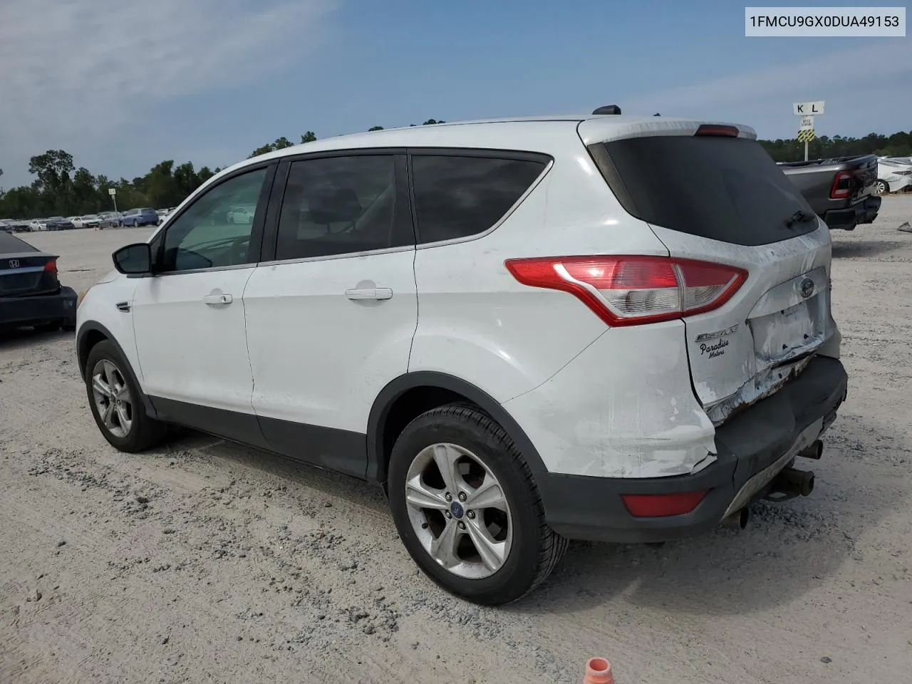 2013 Ford Escape Se VIN: 1FMCU9GX0DUA49153 Lot: 76247224