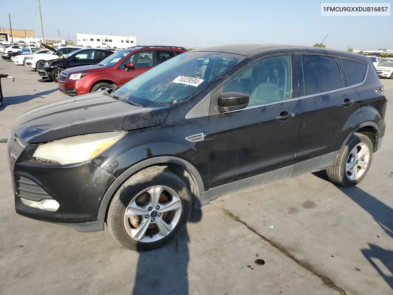 2013 Ford Escape Se VIN: 1FMCU9GXXDUB16857 Lot: 76329594