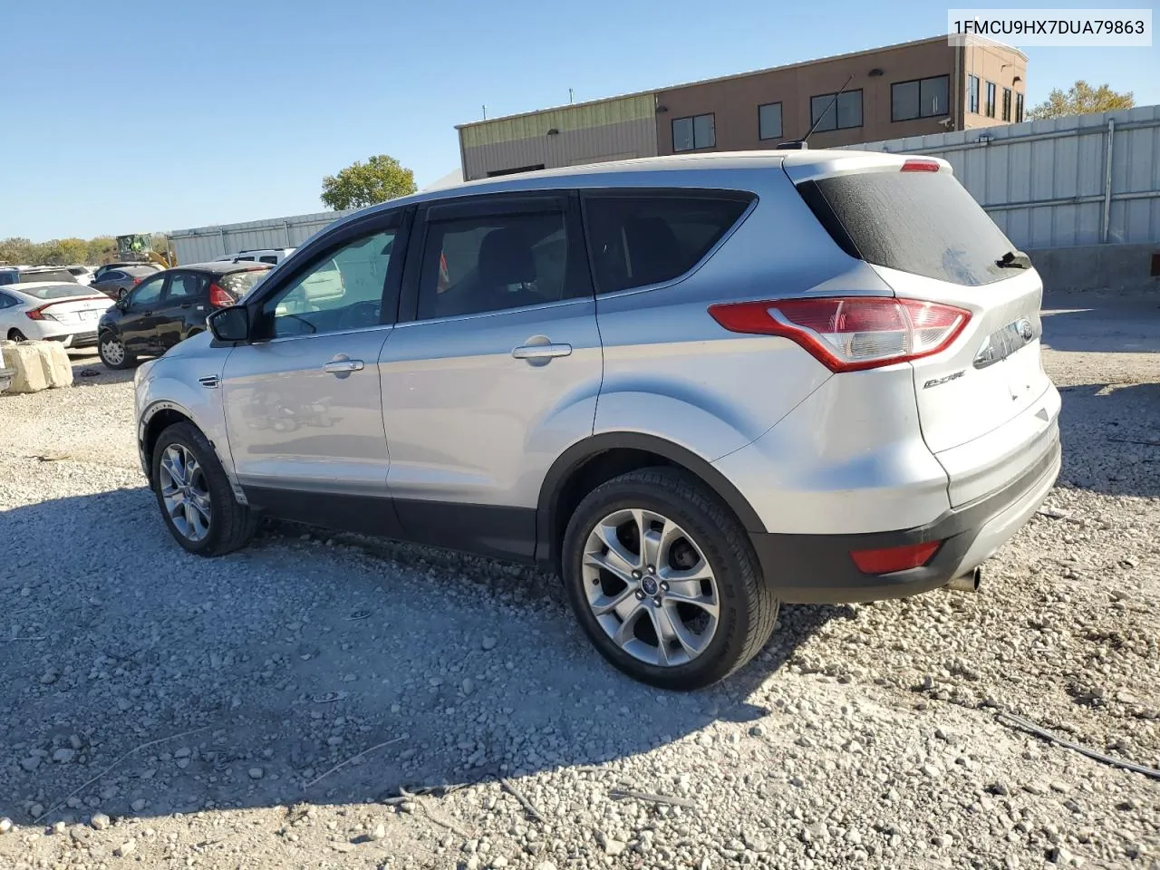 2013 Ford Escape Sel VIN: 1FMCU9HX7DUA79863 Lot: 76338664