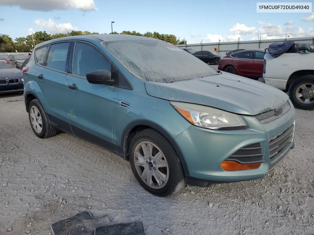 2013 Ford Escape S VIN: 1FMCU0F72DUD49340 Lot: 76507254