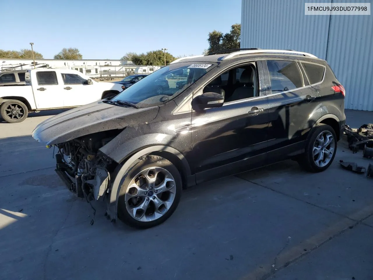 2013 Ford Escape Titanium VIN: 1FMCU9J93DUD77998 Lot: 76606124