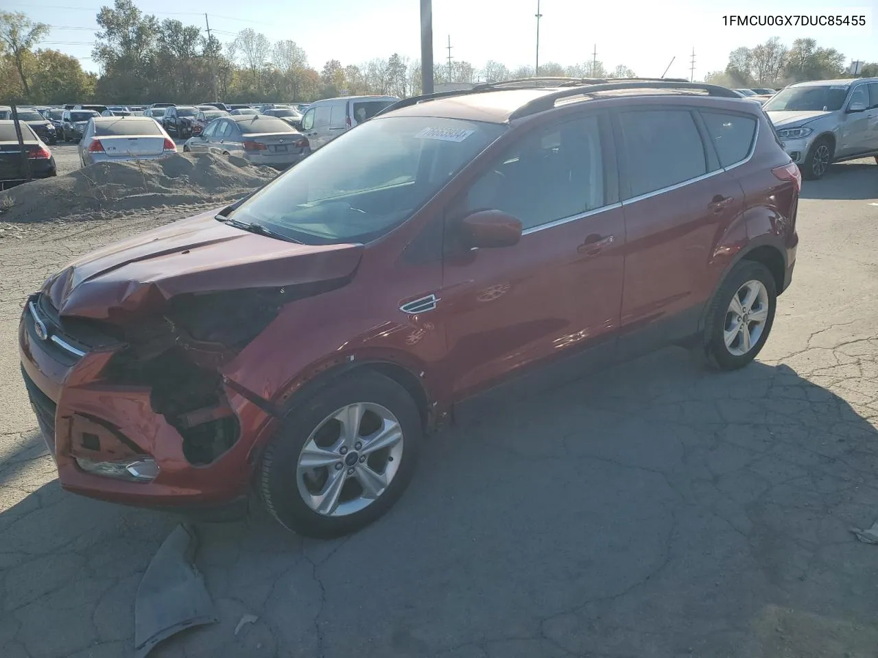 2013 Ford Escape Se VIN: 1FMCU0GX7DUC85455 Lot: 76663934