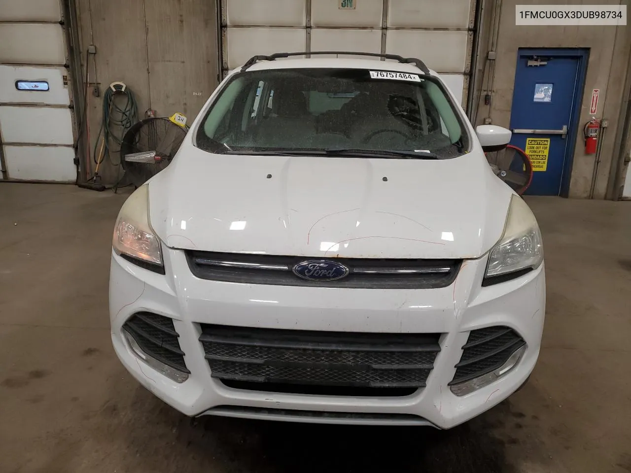 2013 Ford Escape Se VIN: 1FMCU0GX3DUB98734 Lot: 76757484