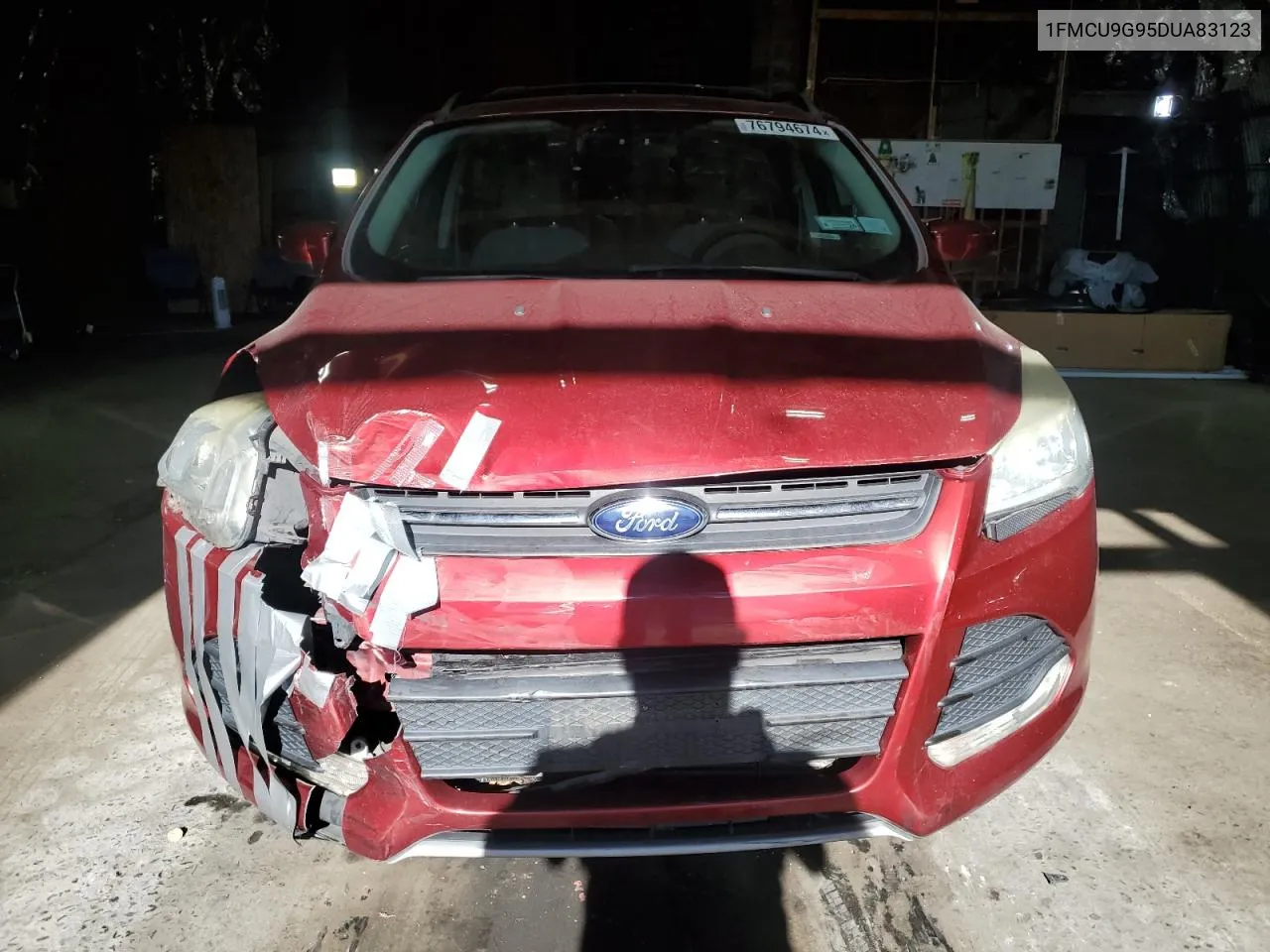 2013 Ford Escape Se VIN: 1FMCU9G95DUA83123 Lot: 76794674