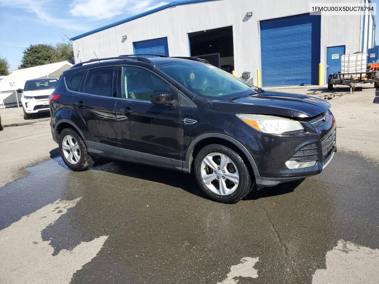 2013 Ford Escape Se VIN: 1FMCU0GX5DUC78794 Lot: 77027714