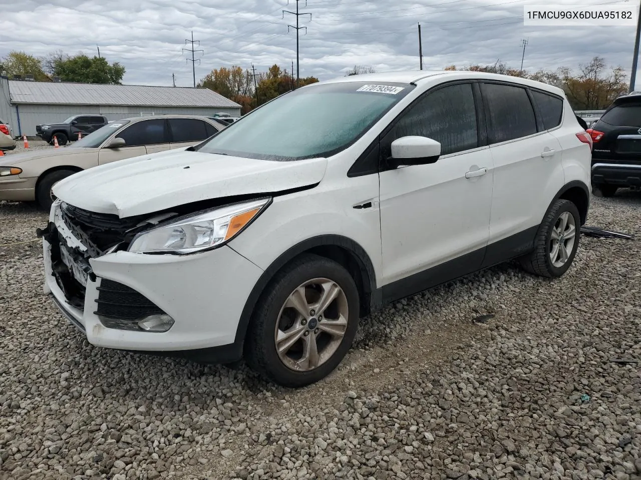 2013 Ford Escape Se VIN: 1FMCU9GX6DUA95182 Lot: 77079394