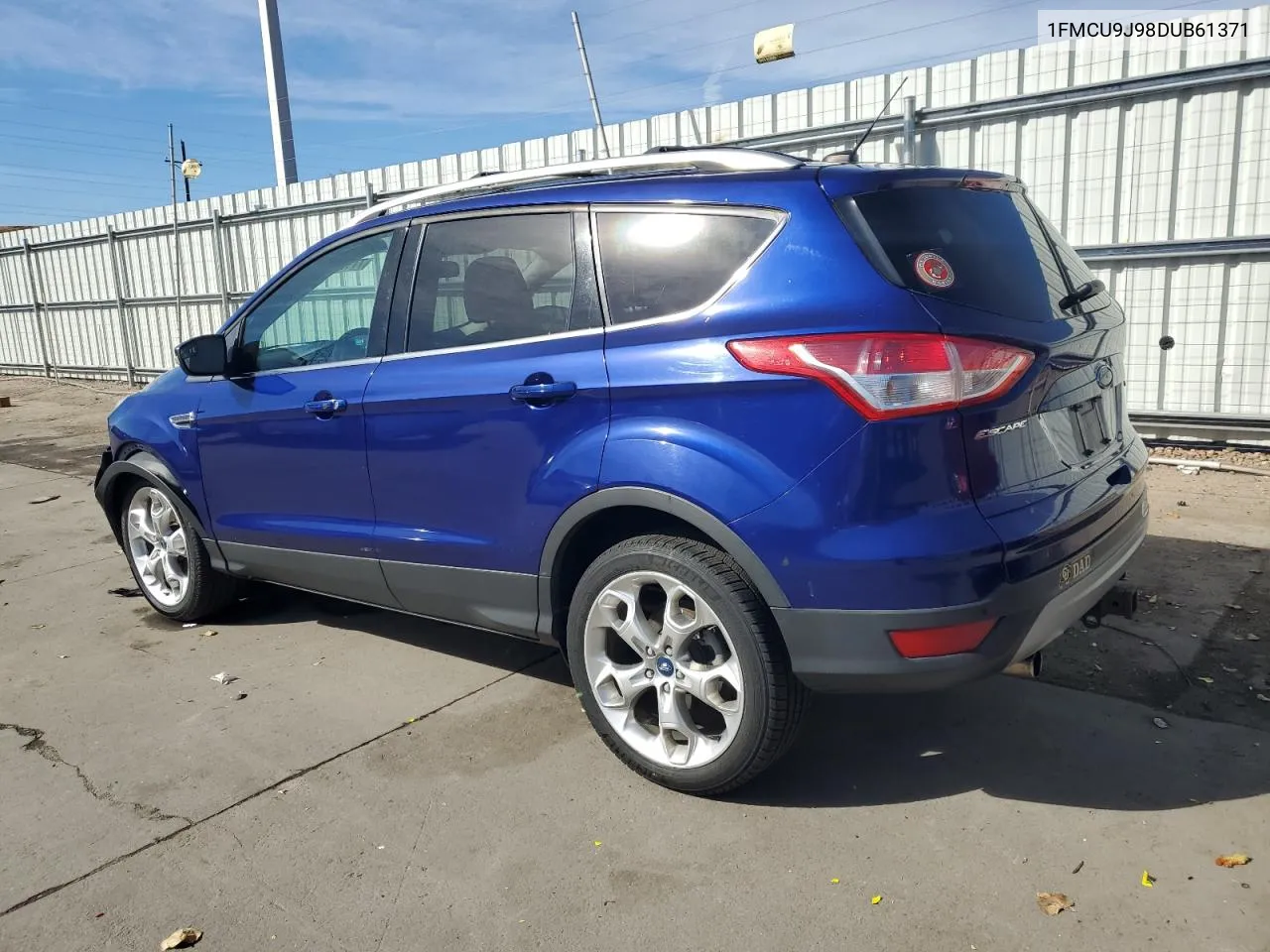 2013 Ford Escape Titanium VIN: 1FMCU9J98DUB61371 Lot: 77127124