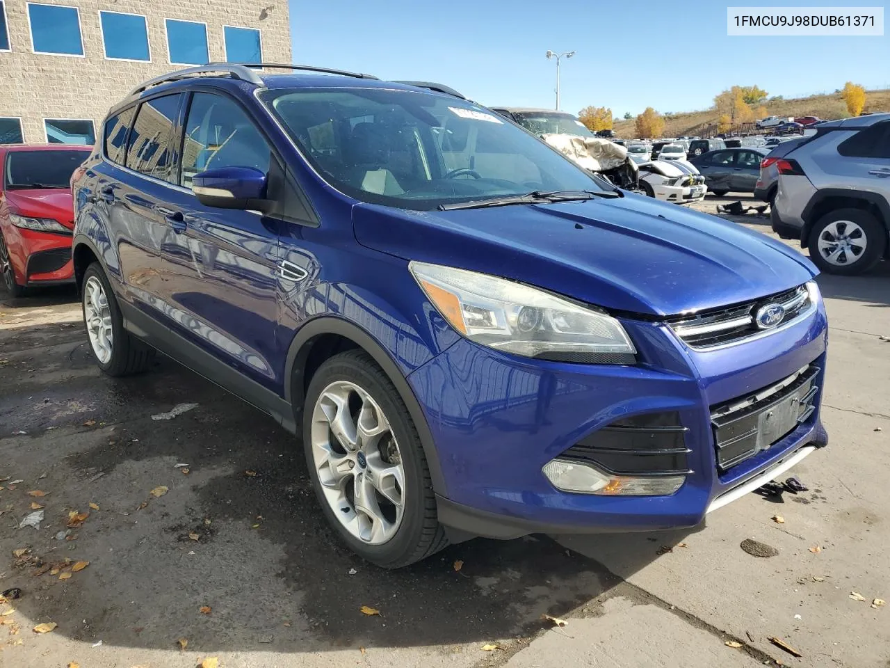 2013 Ford Escape Titanium VIN: 1FMCU9J98DUB61371 Lot: 77127124