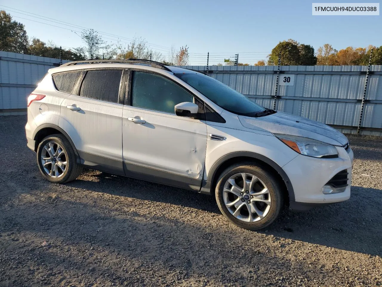 2013 Ford Escape Sel VIN: 1FMCU0H94DUC03388 Lot: 77320924