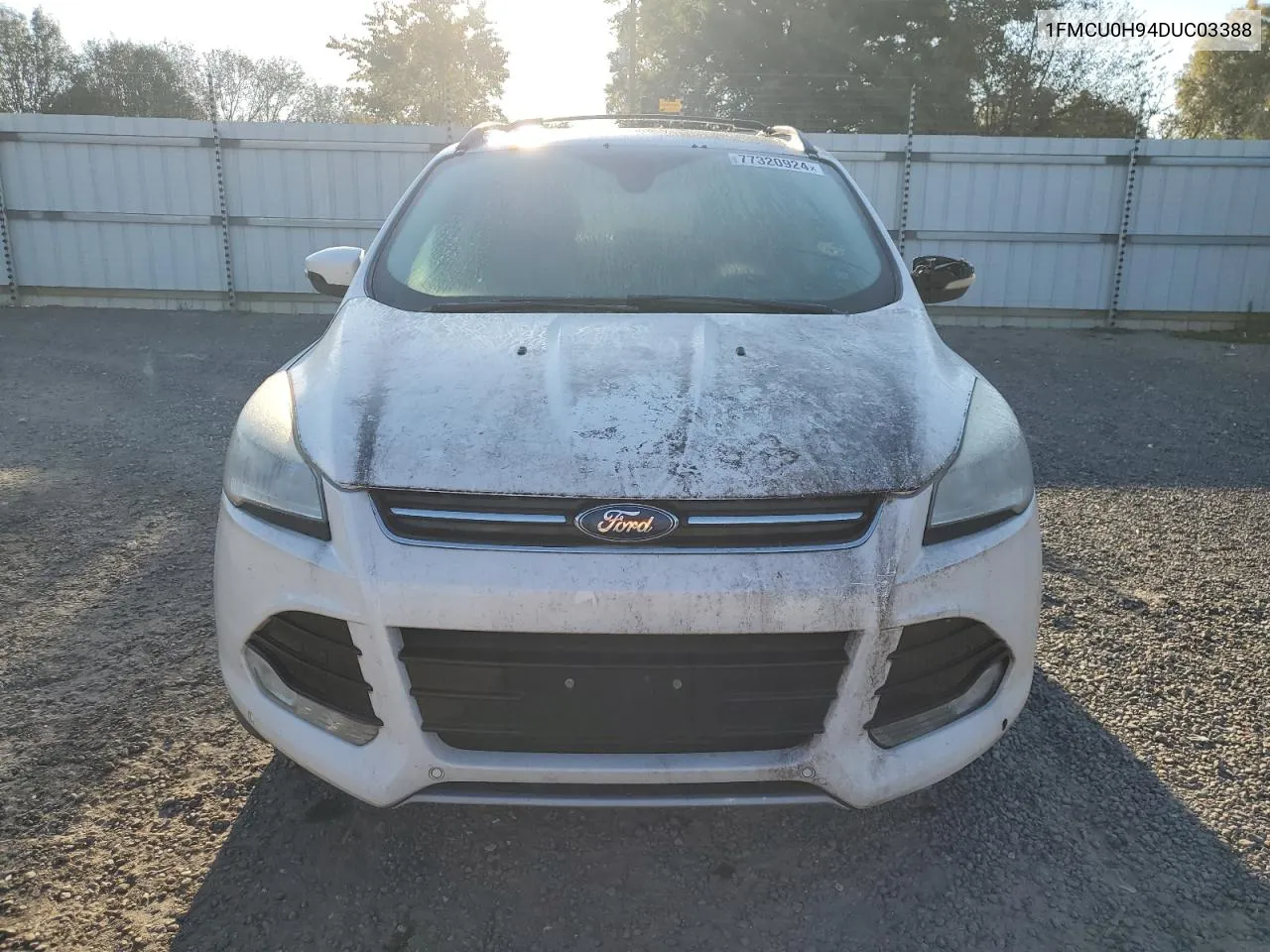 2013 Ford Escape Sel VIN: 1FMCU0H94DUC03388 Lot: 77320924