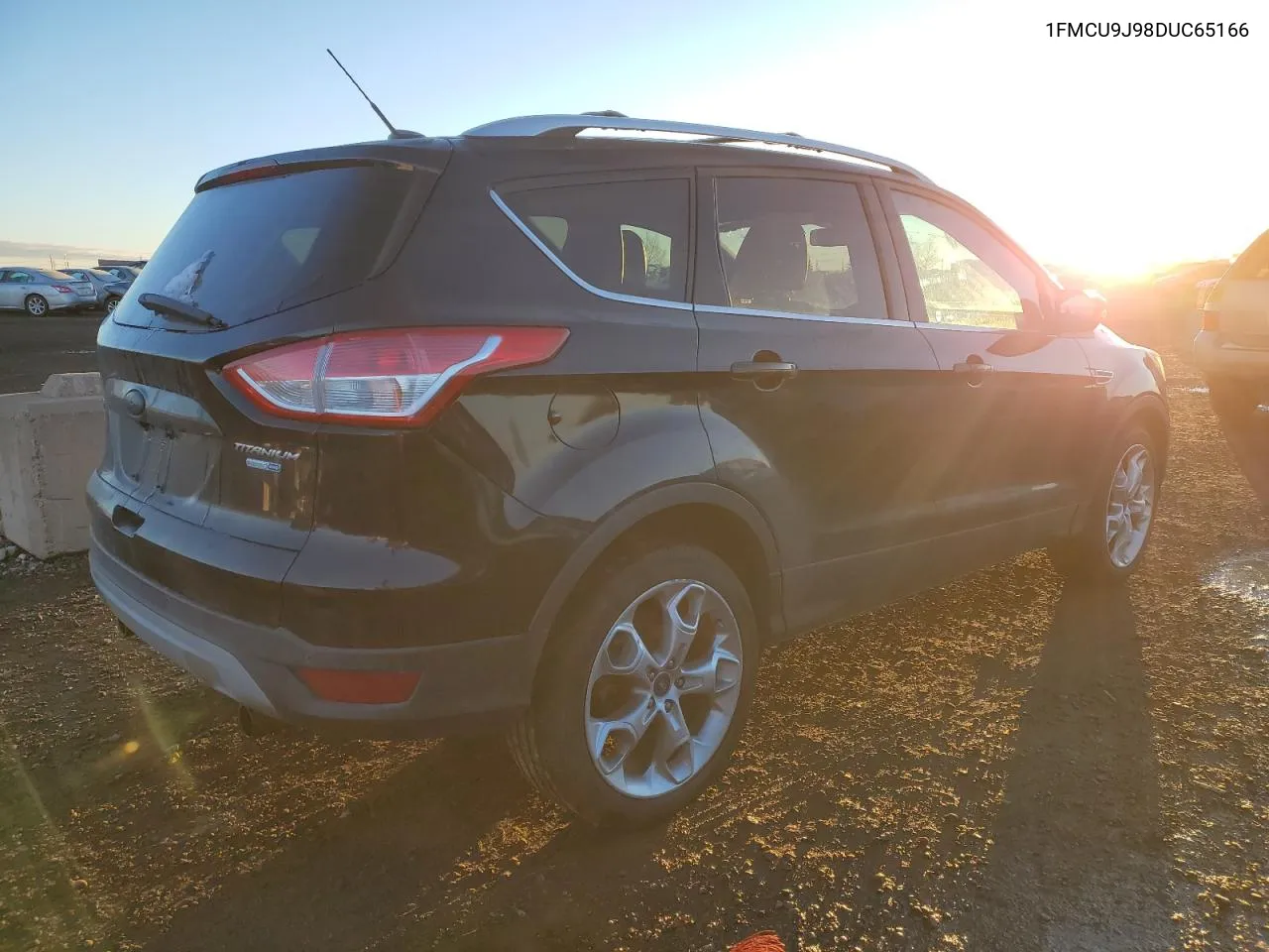 2013 Ford Escape Titanium VIN: 1FMCU9J98DUC65166 Lot: 77387134