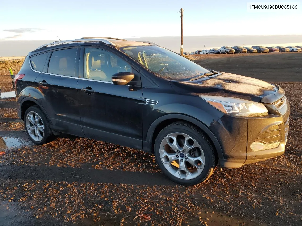 2013 Ford Escape Titanium VIN: 1FMCU9J98DUC65166 Lot: 77387134