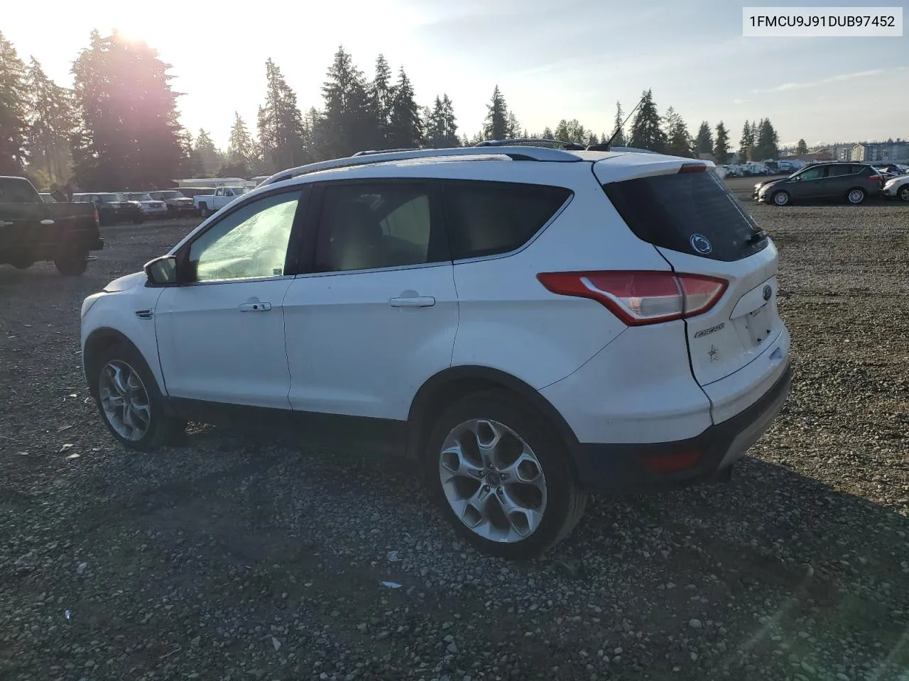 2013 Ford Escape Titanium VIN: 1FMCU9J91DUB97452 Lot: 77482084