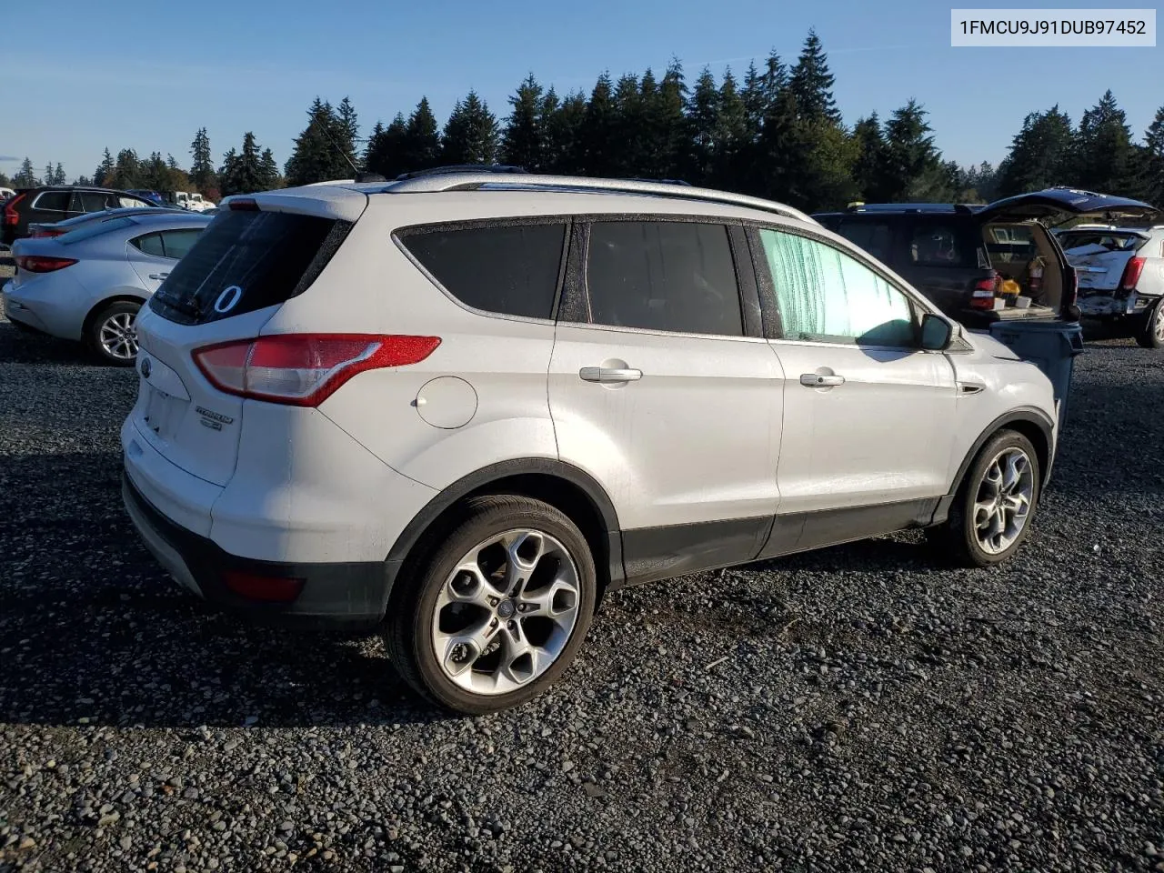 2013 Ford Escape Titanium VIN: 1FMCU9J91DUB97452 Lot: 77482084