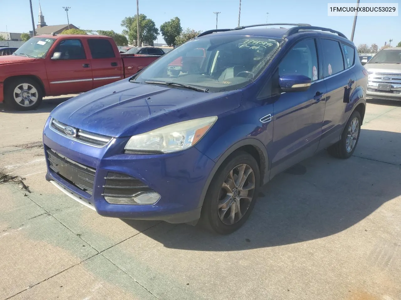 2013 Ford Escape Sel VIN: 1FMCU0HX8DUC53029 Lot: 77485844