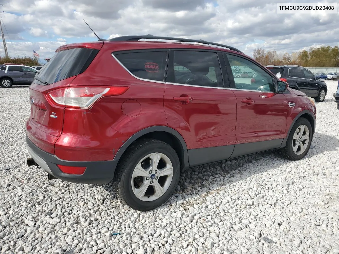 2013 Ford Escape Se VIN: 1FMCU9G92DUD20408 Lot: 77764254