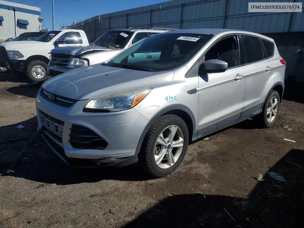 2013 Ford Escape Se VIN: 1FMCU0G93DUD76174 Lot: 77880514