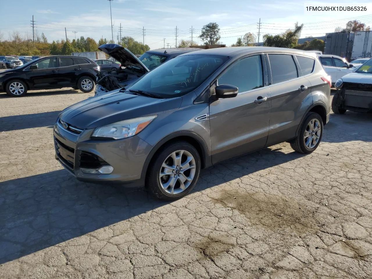 2013 Ford Escape Sel VIN: 1FMCU0HX1DUB65326 Lot: 78034524