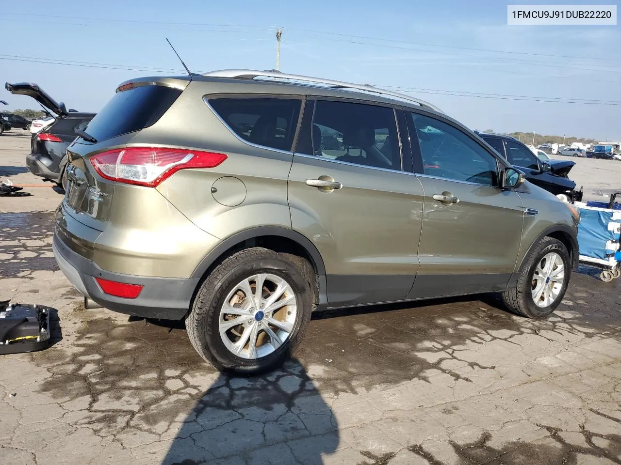 2013 Ford Escape Titanium VIN: 1FMCU9J91DUB22220 Lot: 78494014