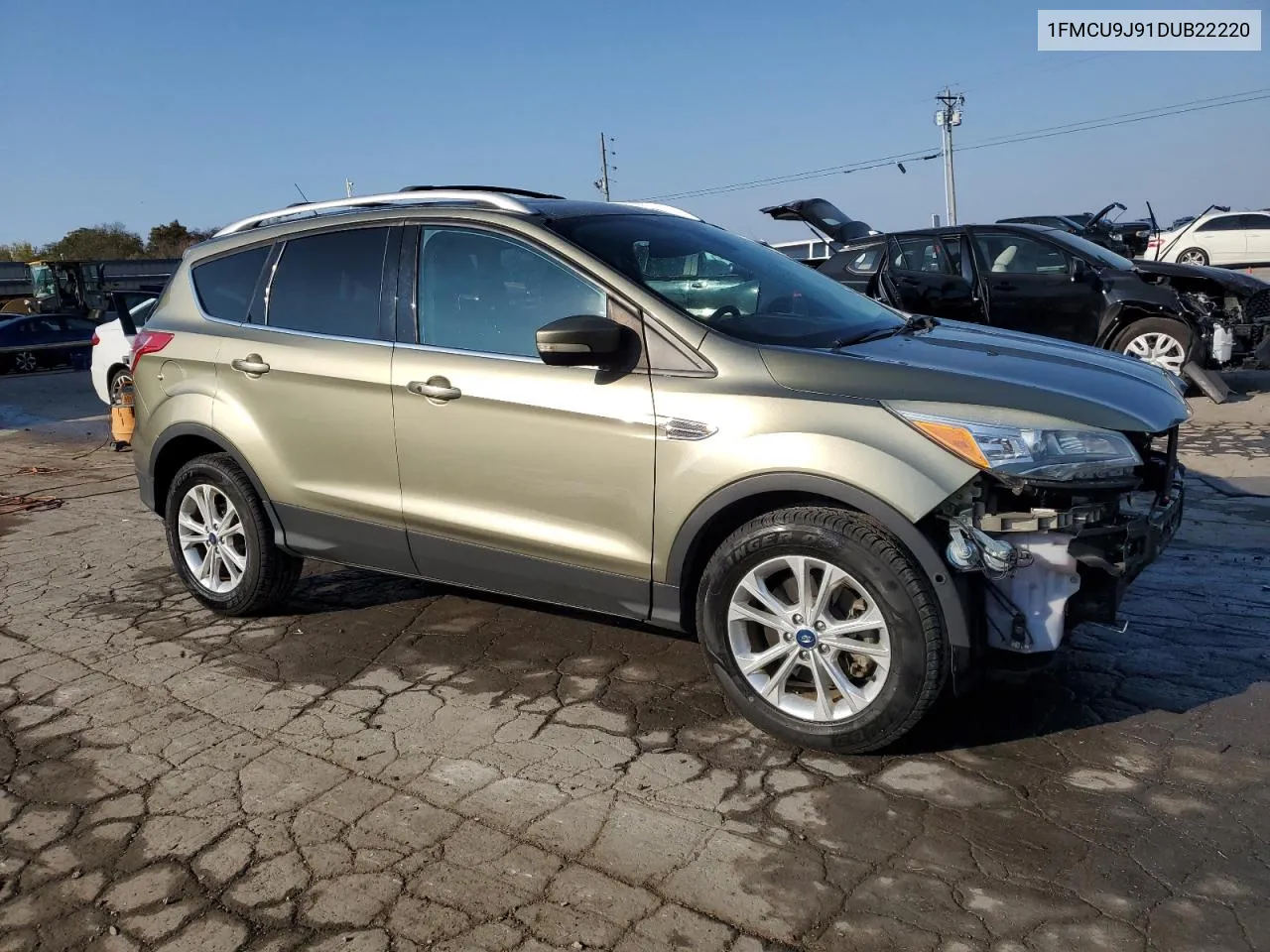 2013 Ford Escape Titanium VIN: 1FMCU9J91DUB22220 Lot: 78494014