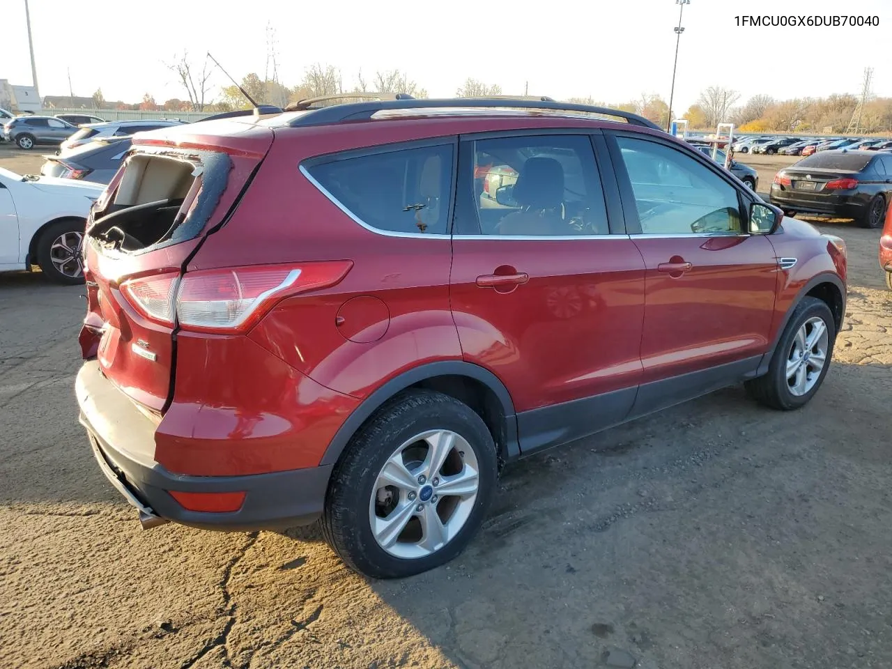 2013 Ford Escape Se VIN: 1FMCU0GX6DUB70040 Lot: 78634724