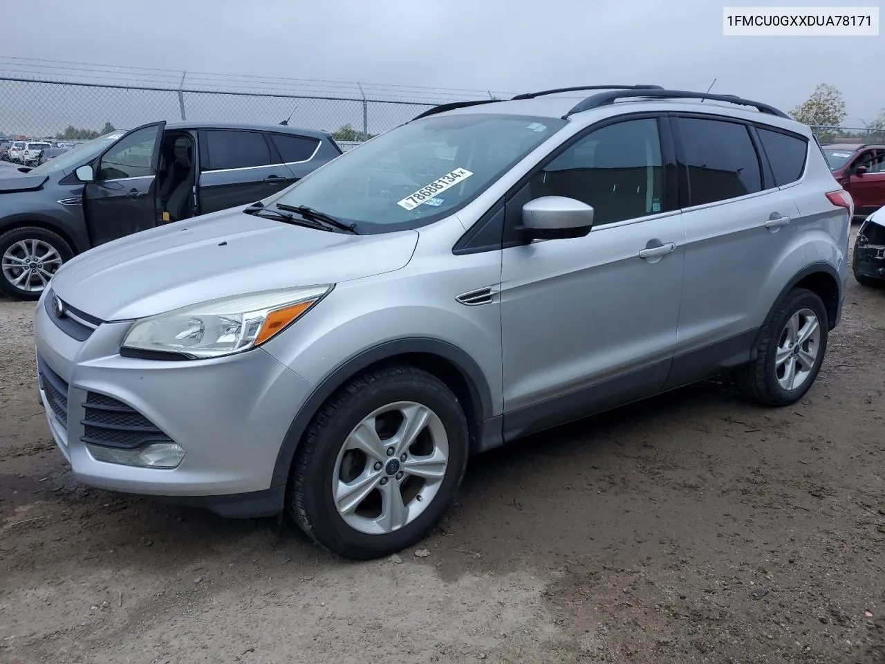 2013 Ford Escape Se VIN: 1FMCU0GXXDUA78171 Lot: 78688134