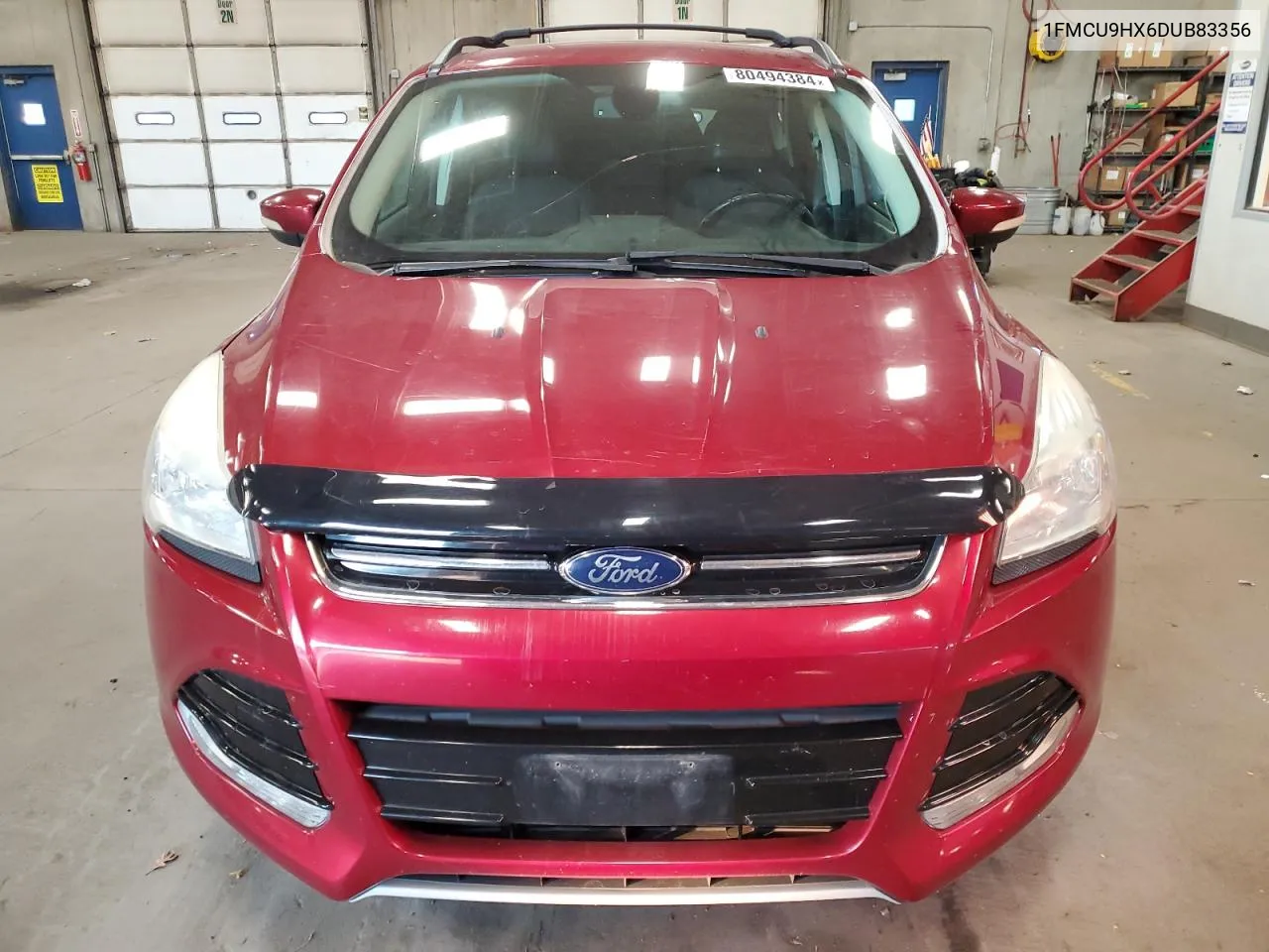 2013 Ford Escape Sel VIN: 1FMCU9HX6DUB83356 Lot: 80494384