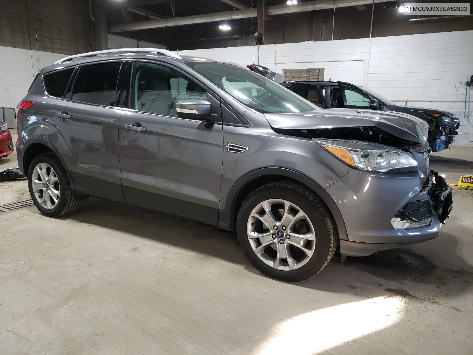 2014 Ford Escape Titanium VIN: 1FMCU9J9XEUA52833 Lot: 42887304