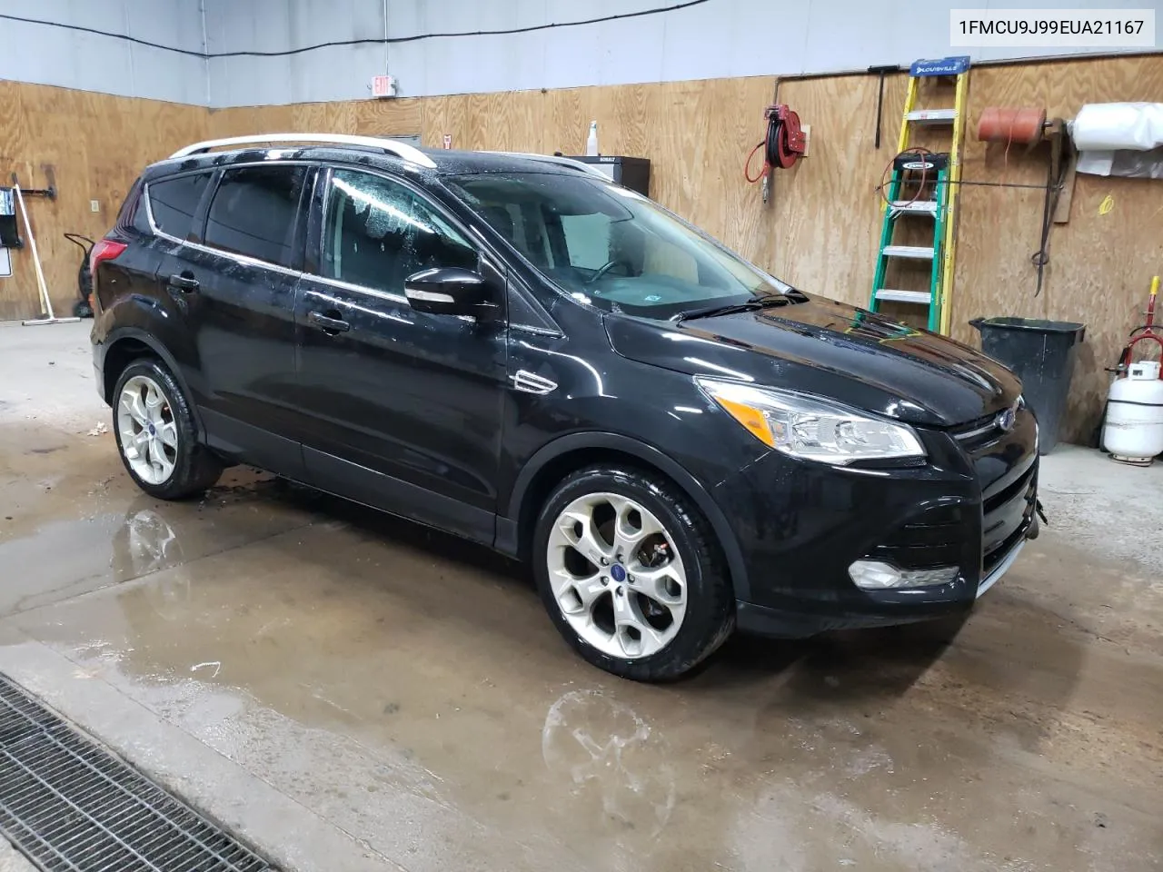 2014 Ford Escape Titanium VIN: 1FMCU9J99EUA21167 Lot: 49283374