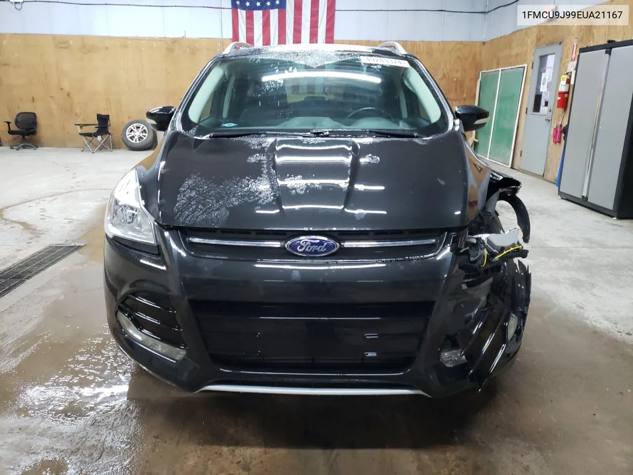 2014 Ford Escape Titanium VIN: 1FMCU9J99EUA21167 Lot: 49283374