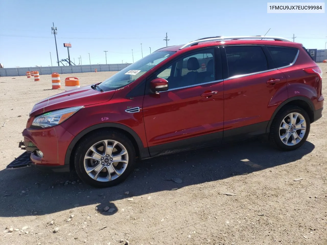 2014 Ford Escape Titanium VIN: 1FMCU9JX7EUC99984 Lot: 49818144