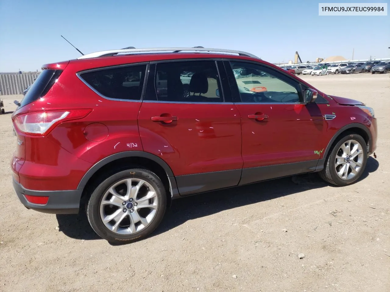 2014 Ford Escape Titanium VIN: 1FMCU9JX7EUC99984 Lot: 49818144