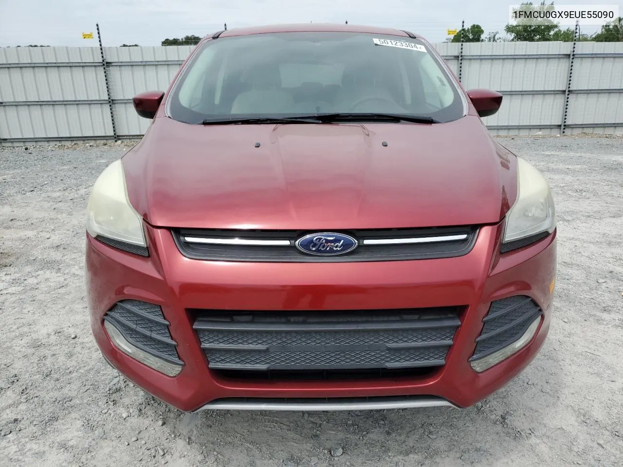 2014 Ford Escape Se VIN: 1FMCU0GX9EUE55090 Lot: 50123304