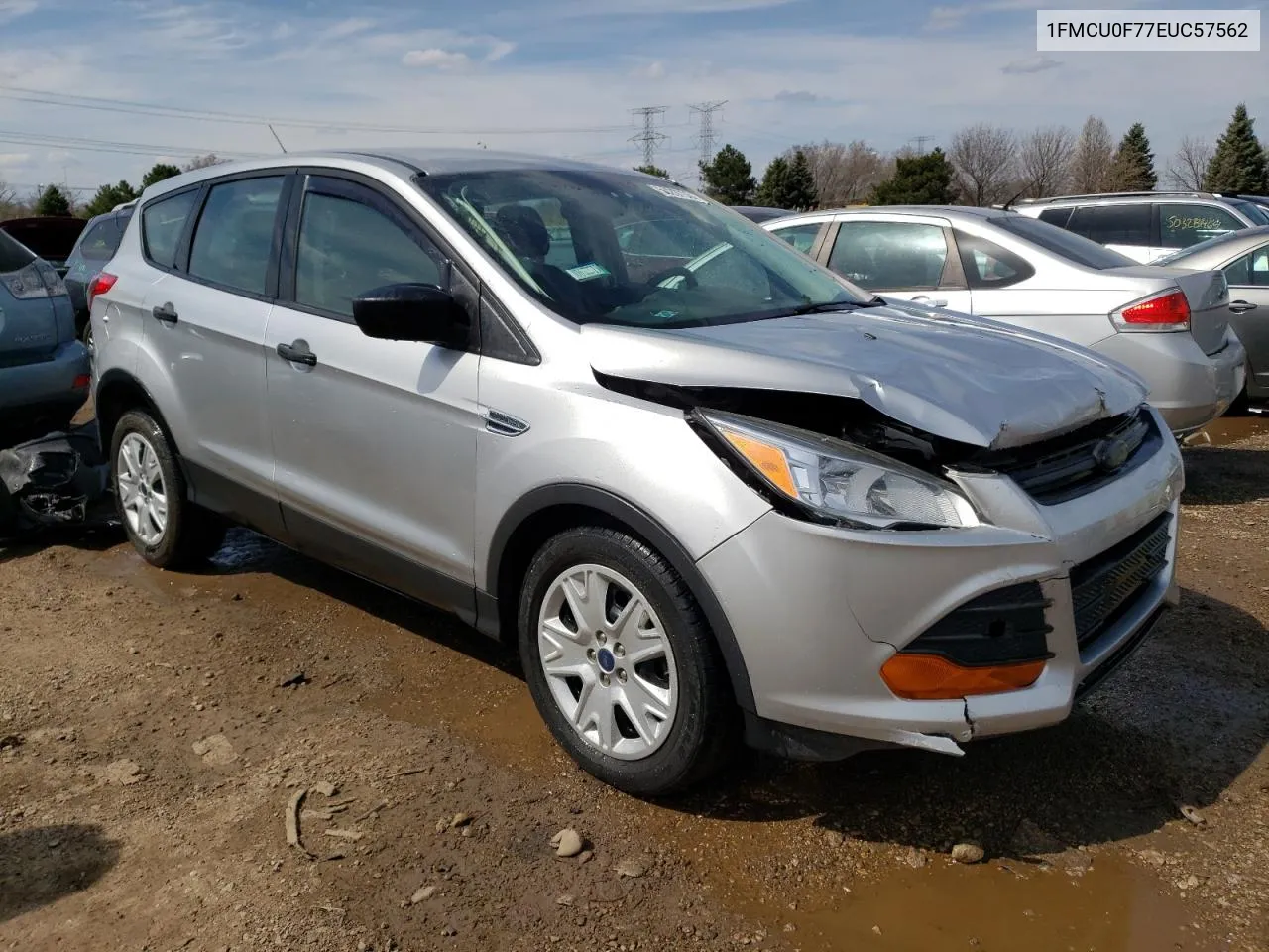 2014 Ford Escape S VIN: 1FMCU0F77EUC57562 Lot: 50287934